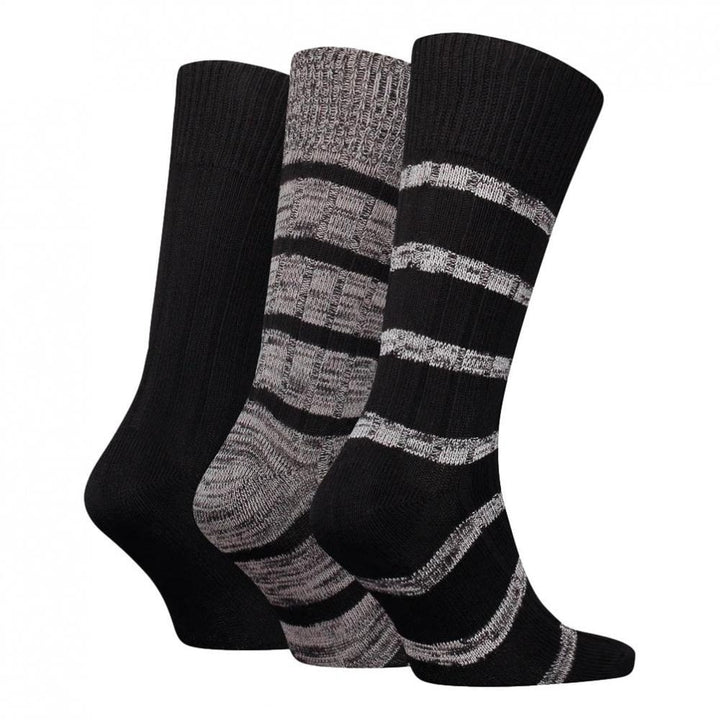 Tommy Hilfiger Slub Mouline Stripe 3 Pack Socks