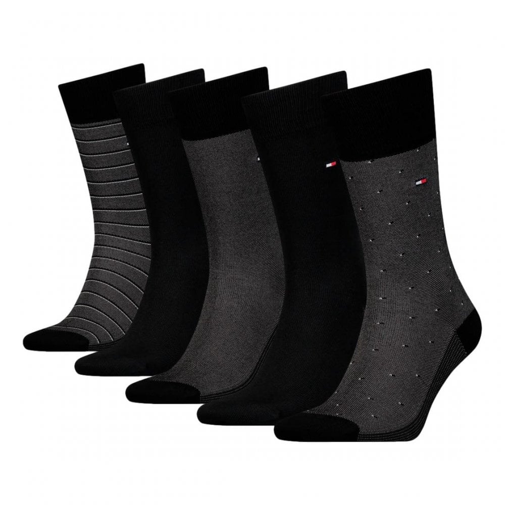 Tommy Hilfiger Birdeye Giftbox 5 Pack Socks