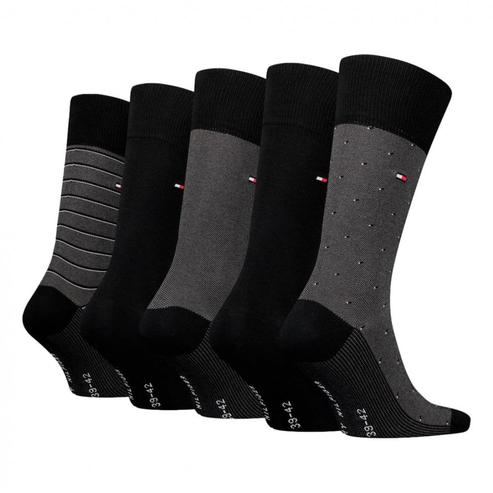 Tommy Hilfiger Birdeye Giftbox 5 Pack Socks