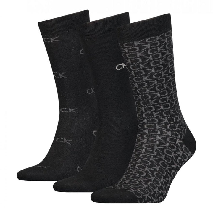 Calvin Klein Logo Giftbox 3 Pack Socks