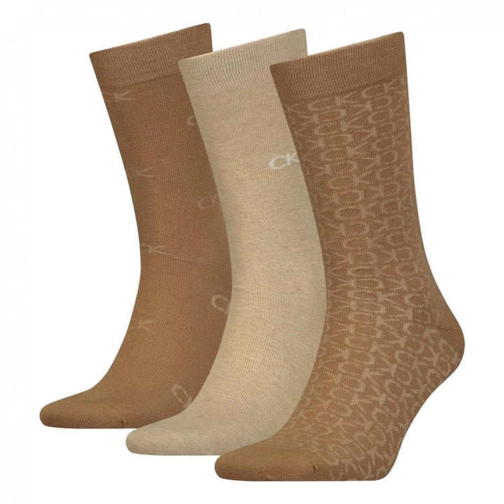 Calvin Klein Logo Giftbox 3 Pack Socks