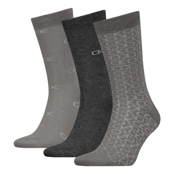 Calvin Klein Logo Giftbox 3 Pack Socks