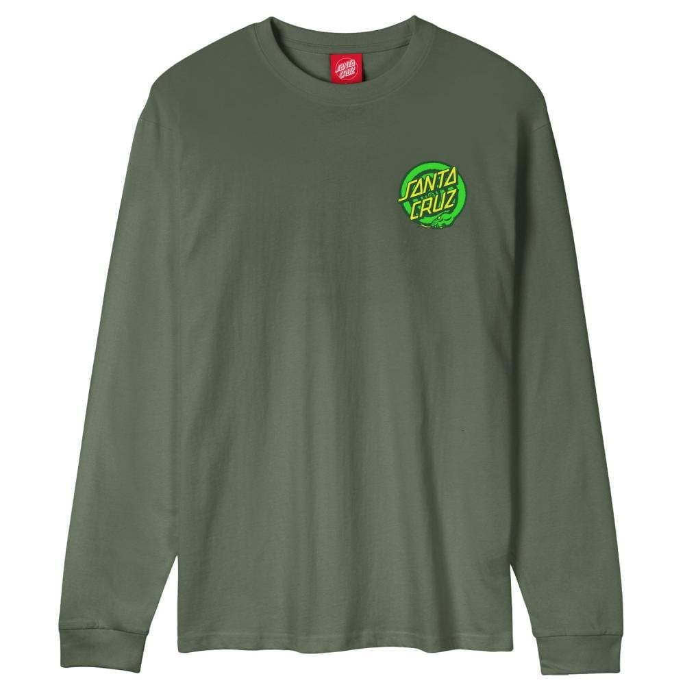 Santa Cruz Asp Flores Dot Back L/S T-shirt