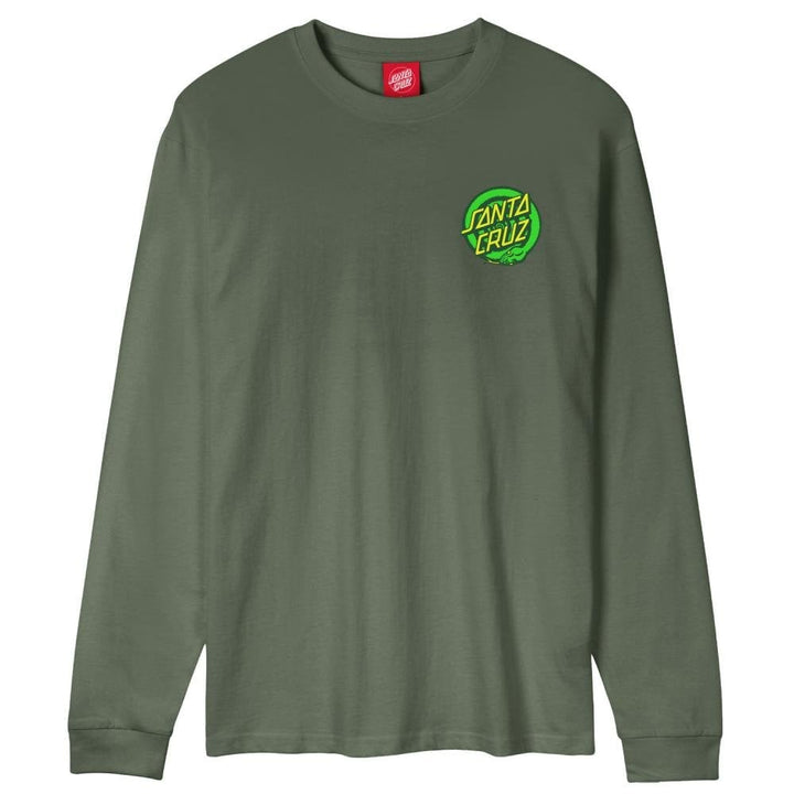 Santa Cruz Asp Flores Dot Back L/S T-shirt