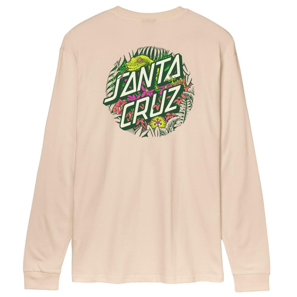 Santa Cruz Asp Flores Dot Back L/S T-shirt