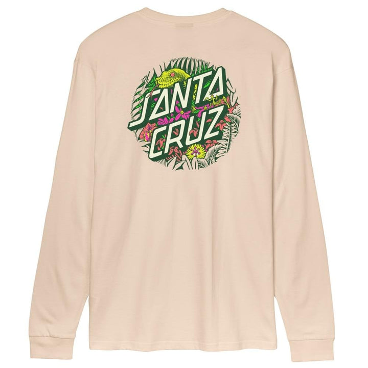 Santa Cruz Asp Flores Dot Back L/S T-shirt
