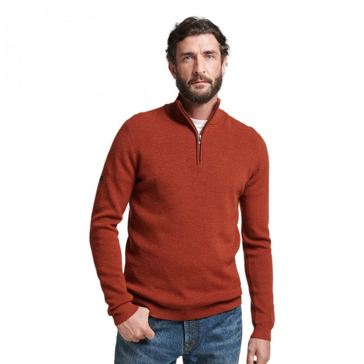 Superdry Merino Half Zip Jumper