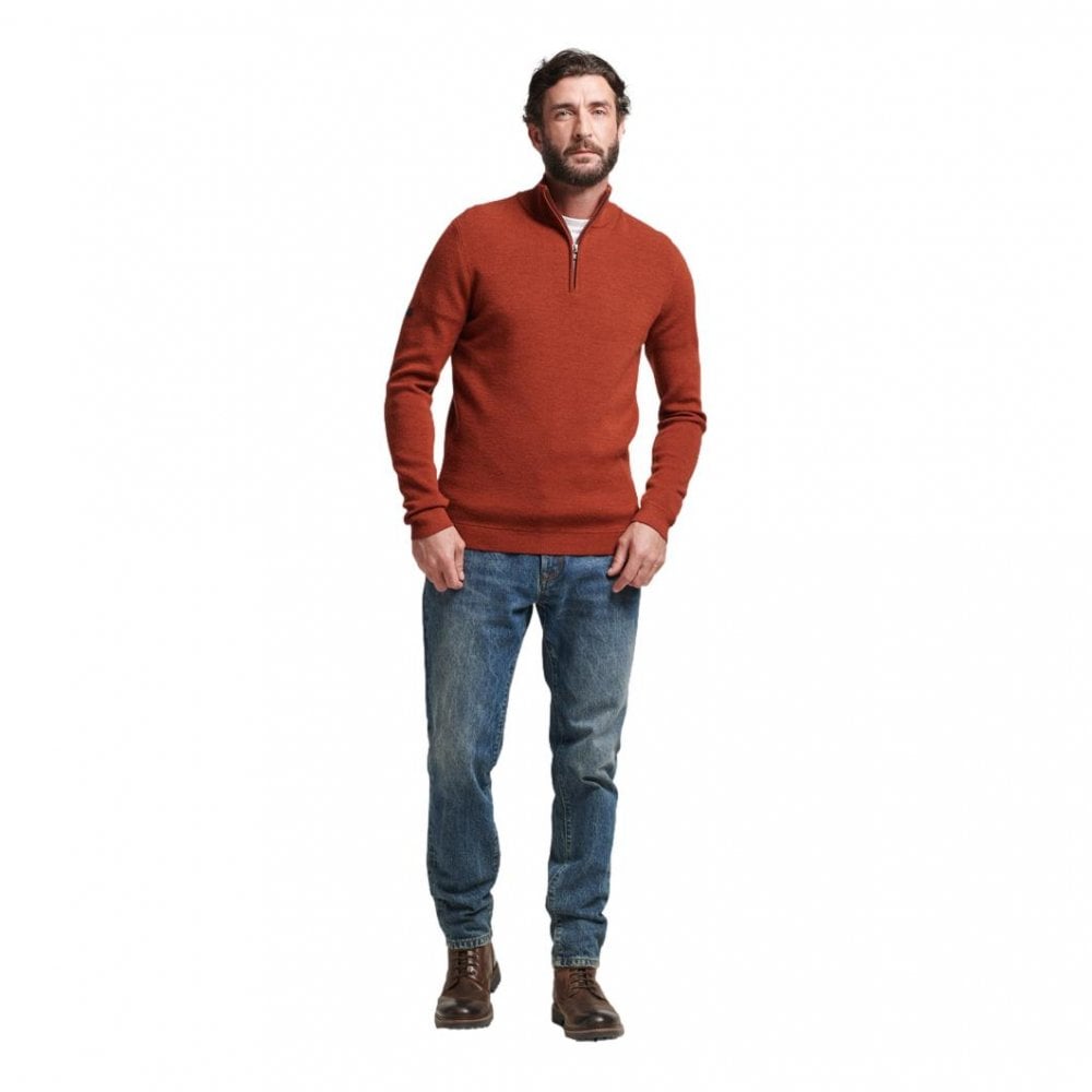 Superdry Merino Half Zip Jumper