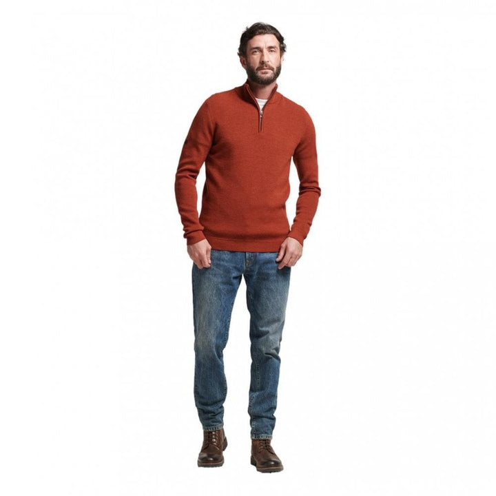 Superdry Merino Half Zip Jumper
