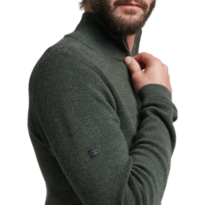 Superdry Merino Half Zip Jumper