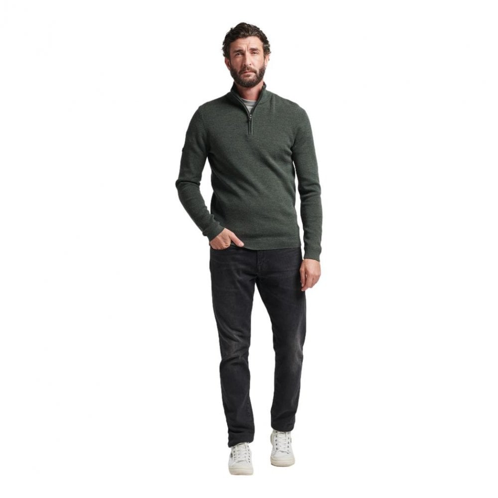 Superdry Merino Half Zip Jumper
