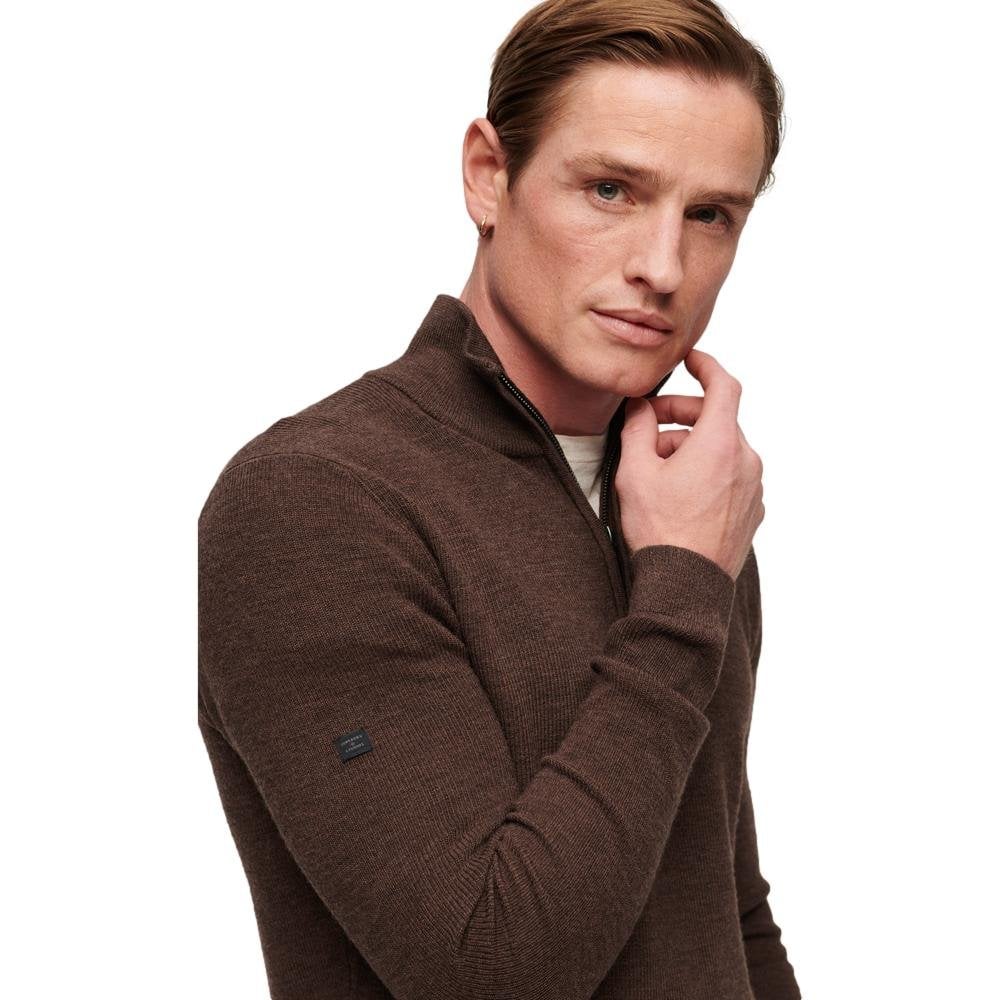 Superdry Merino Half Zip Jumper