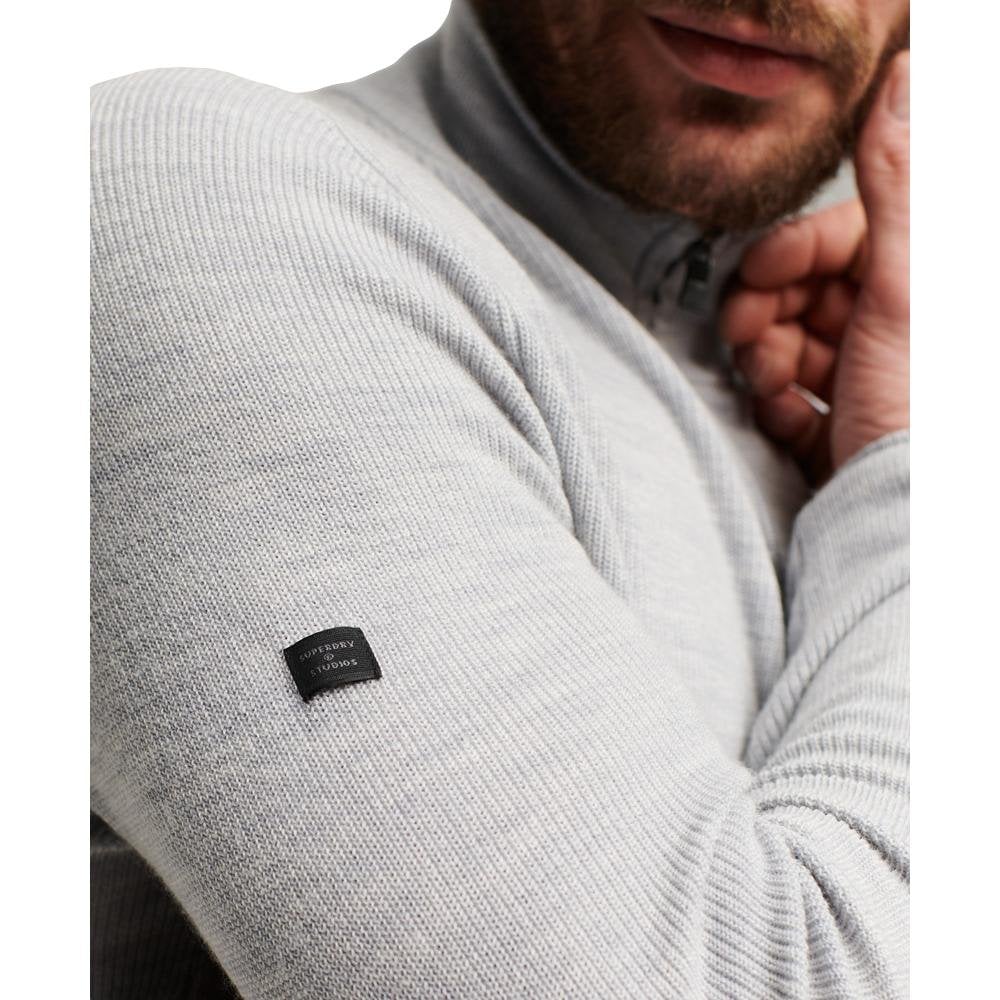 Superdry Merino Half Zip Jumper
