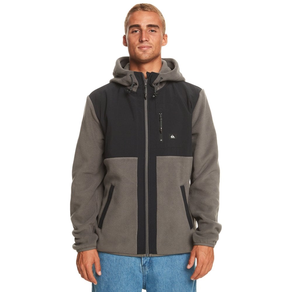 Quiksilver Zip Hooded Polar Fleece