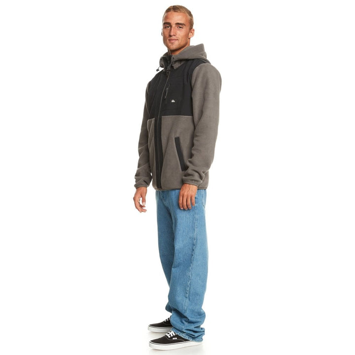 Quiksilver Zip Hooded Polar Fleece