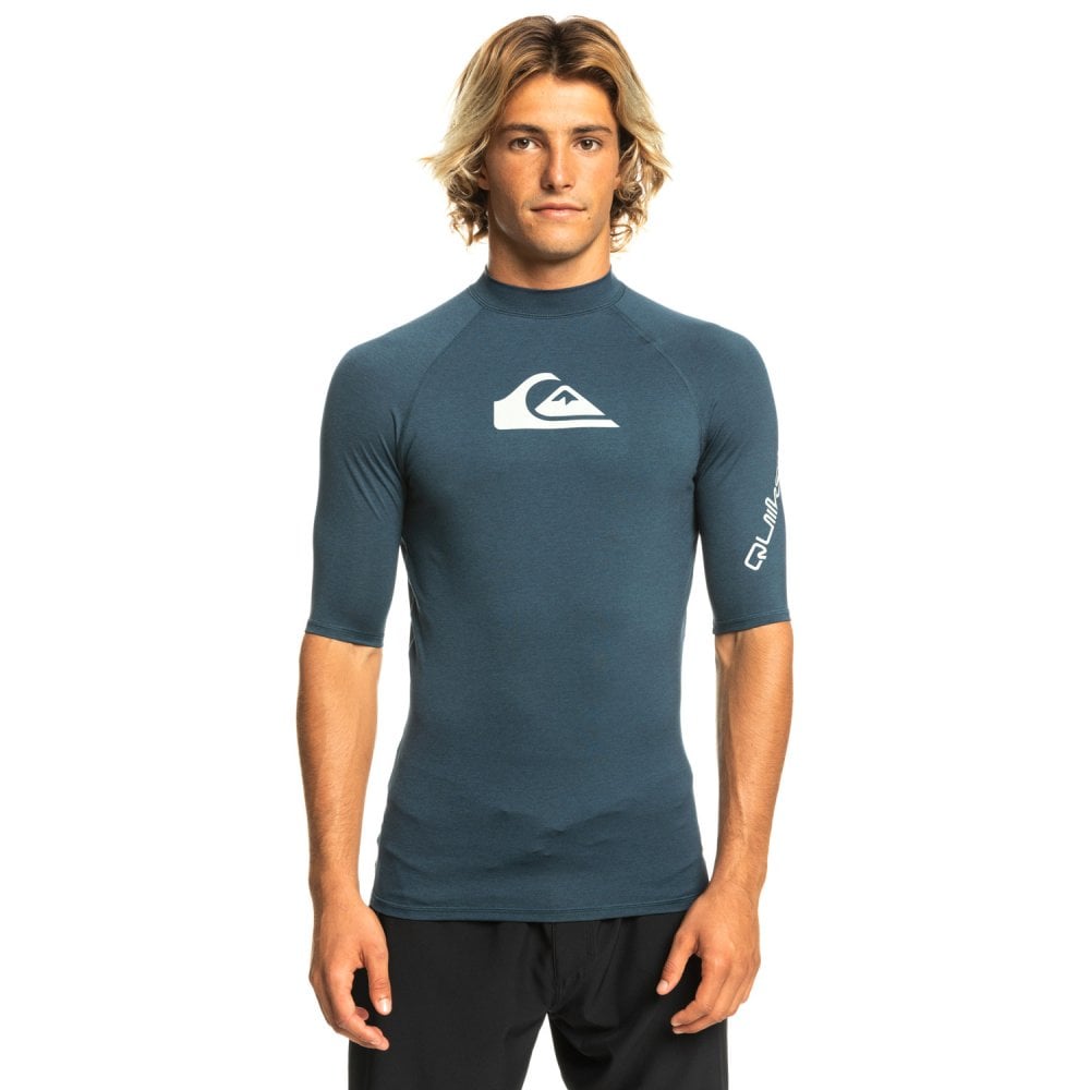 Quiksilver All Time Short Sleeved Rash Vest