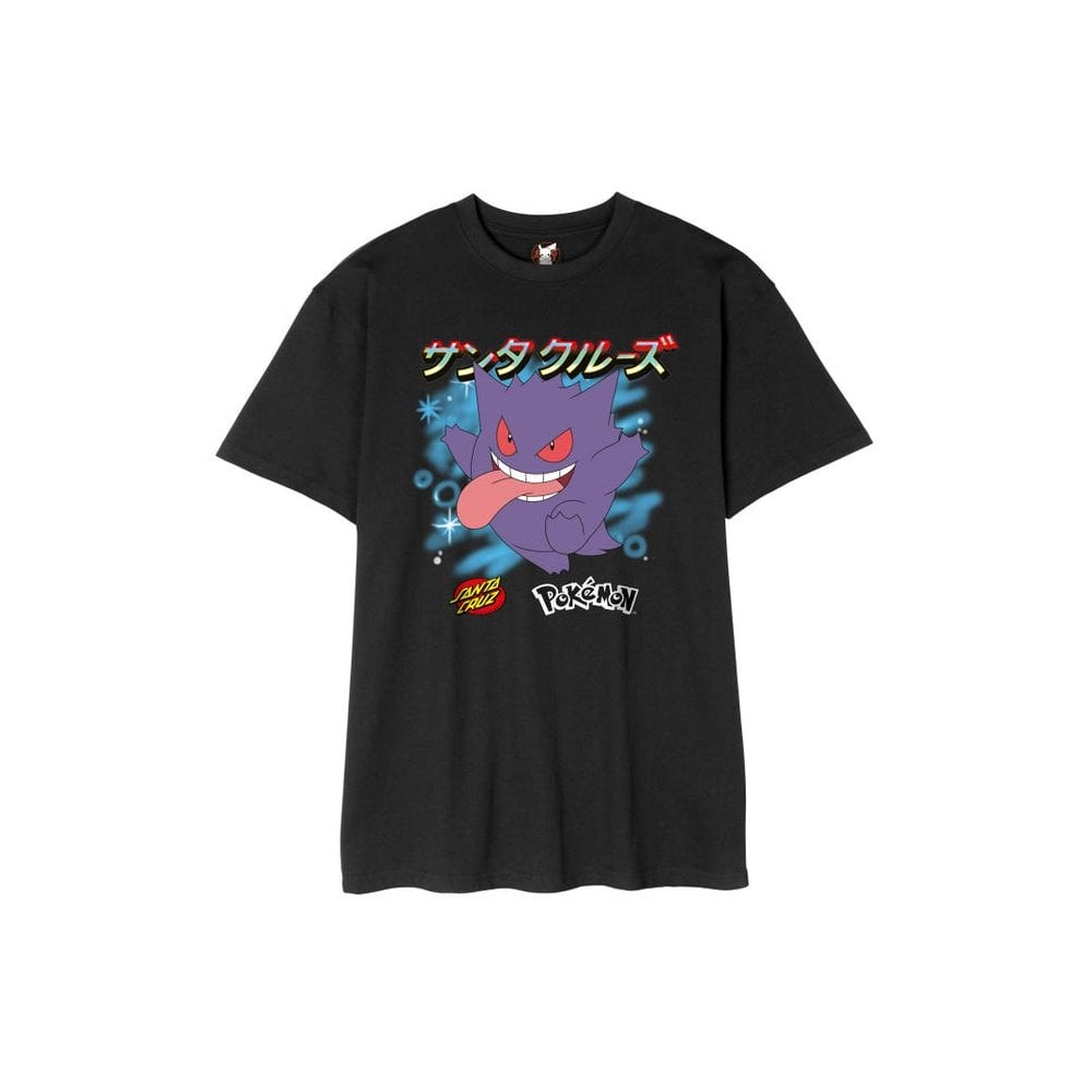 Santa Cruz Pokemon Ghost Type 3 T-Shirt