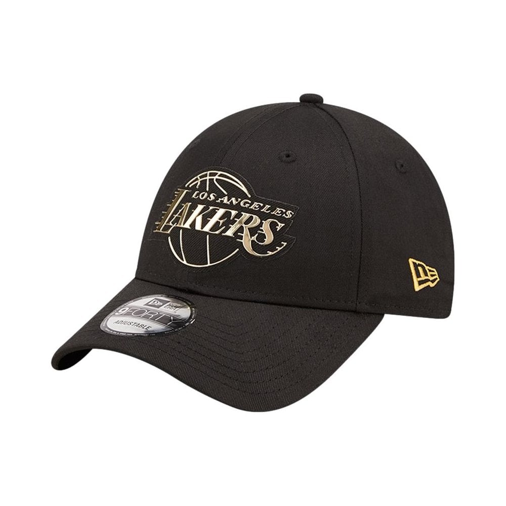 New Era LA Lakers Foil Logo 9 Forty Cap