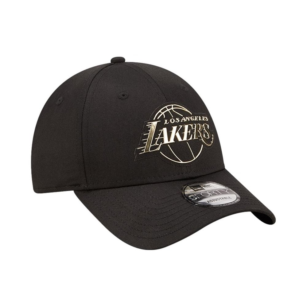 New Era LA Lakers Foil Logo 9 Forty Cap