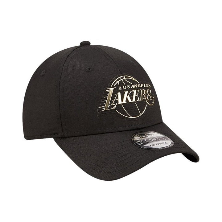 New Era LA Lakers Foil Logo 9 Forty Cap