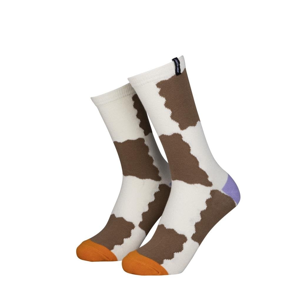 Santa Cruz Checkerboard Strip Socks