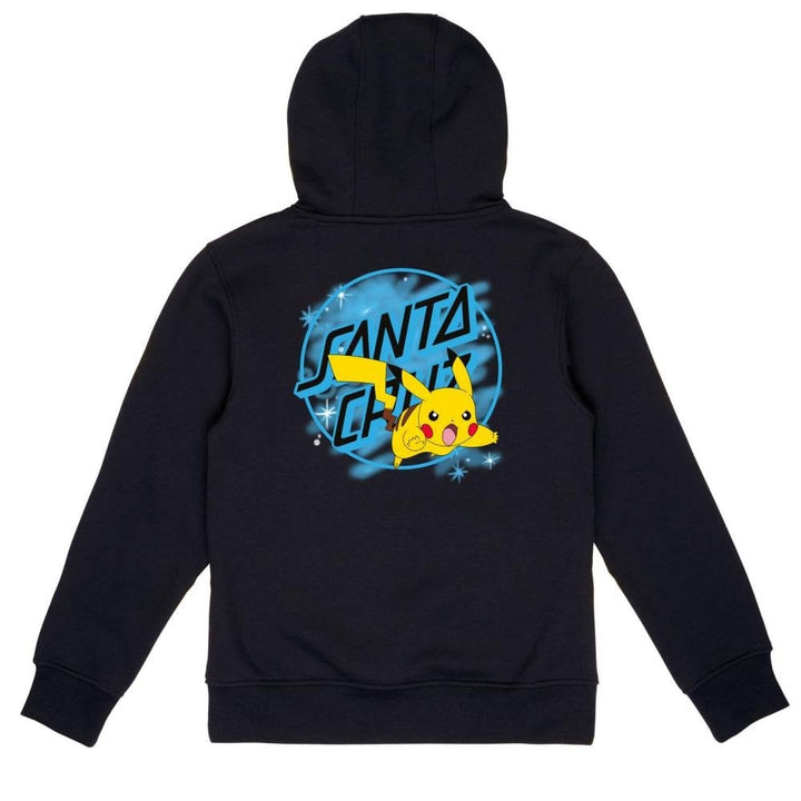 Santa Cruz Youth Pikachu Spray Dot Hoodie