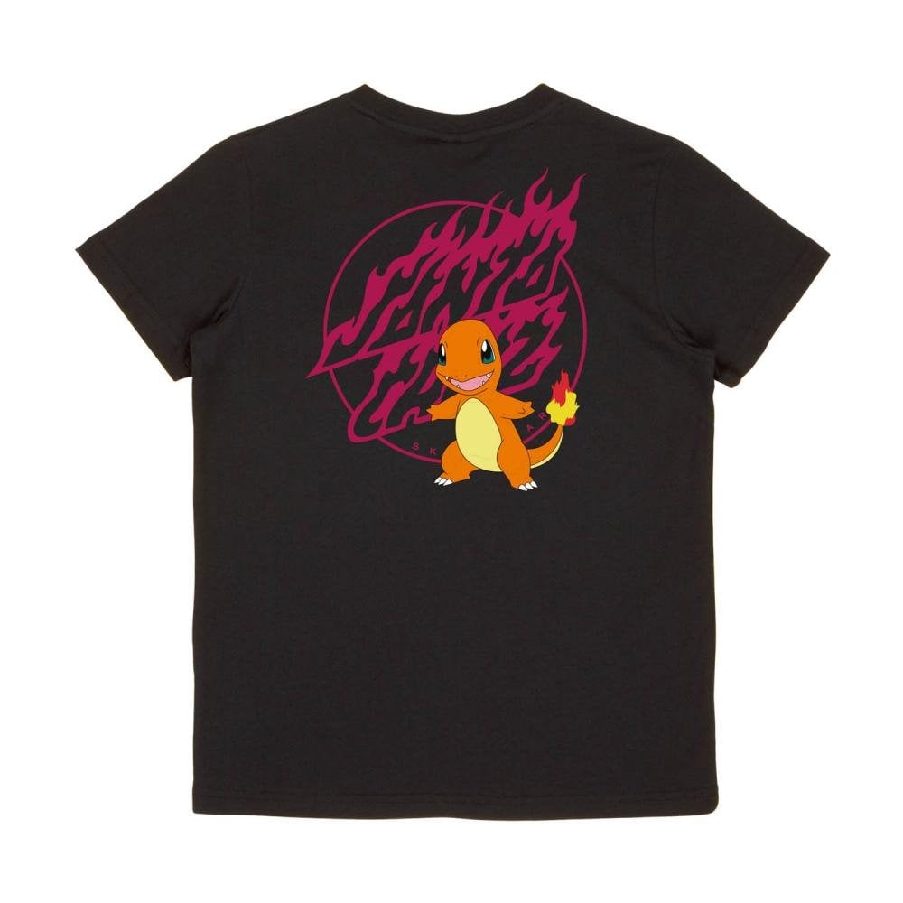 Santa Cruz Youth Pokemon Fire Type 1 T-Shirt