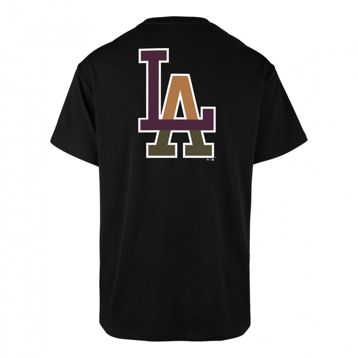 47 MLB LA Dodgers Split Logo Backer Echo T-Shirt