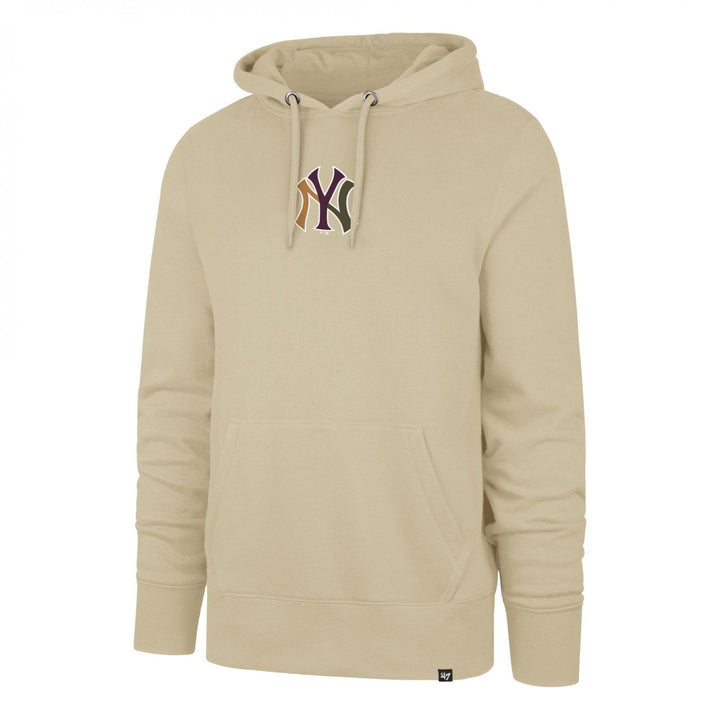47 MLB NY Yankees Split Logo Burnside Hoodie