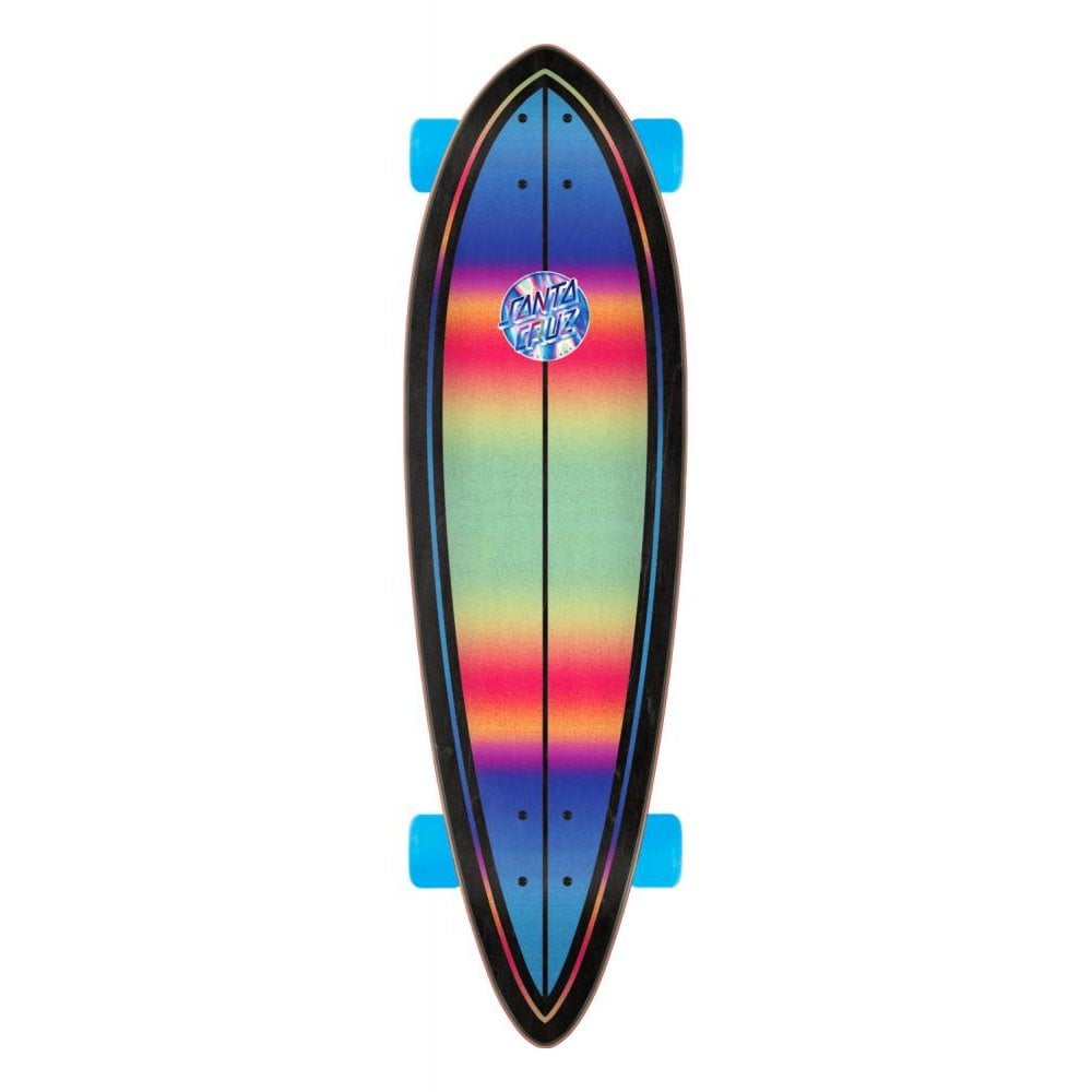 Santa Cruz Iridescent Dot Pintail Longboard 9.2" x 33"