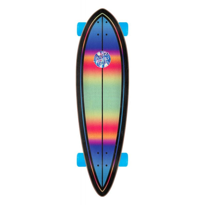 Santa Cruz Iridescent Dot Pintail Longboard 9.2" x 33"