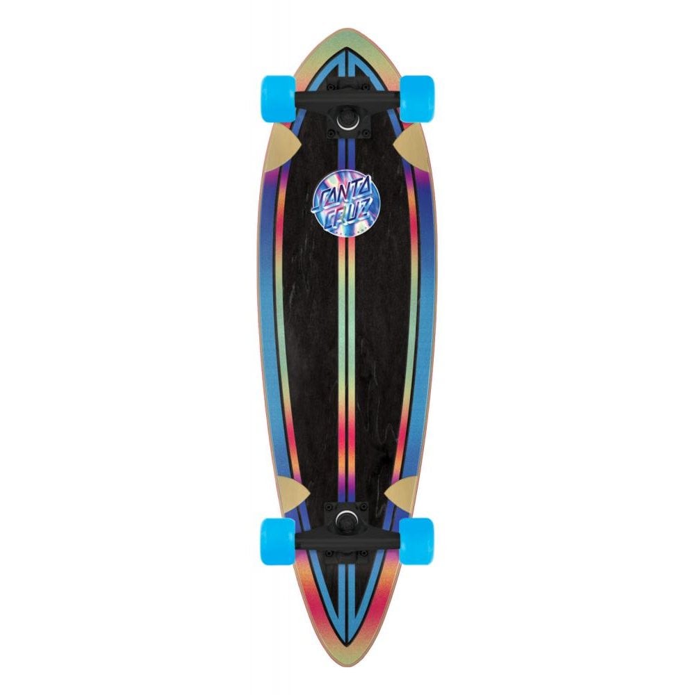 Santa Cruz Iridescent Dot Pintail Longboard 9.2" x 33"
