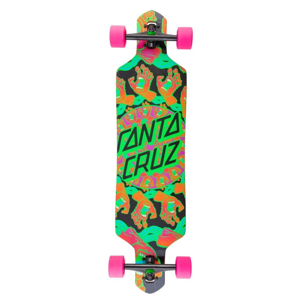 Santa Cruz Mandala Hand Drop Thru Longboard 9" x 36"