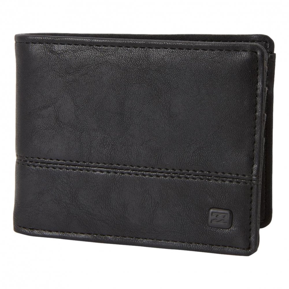 Billabong Dimension Faux Leather Bi-Fold Wallet