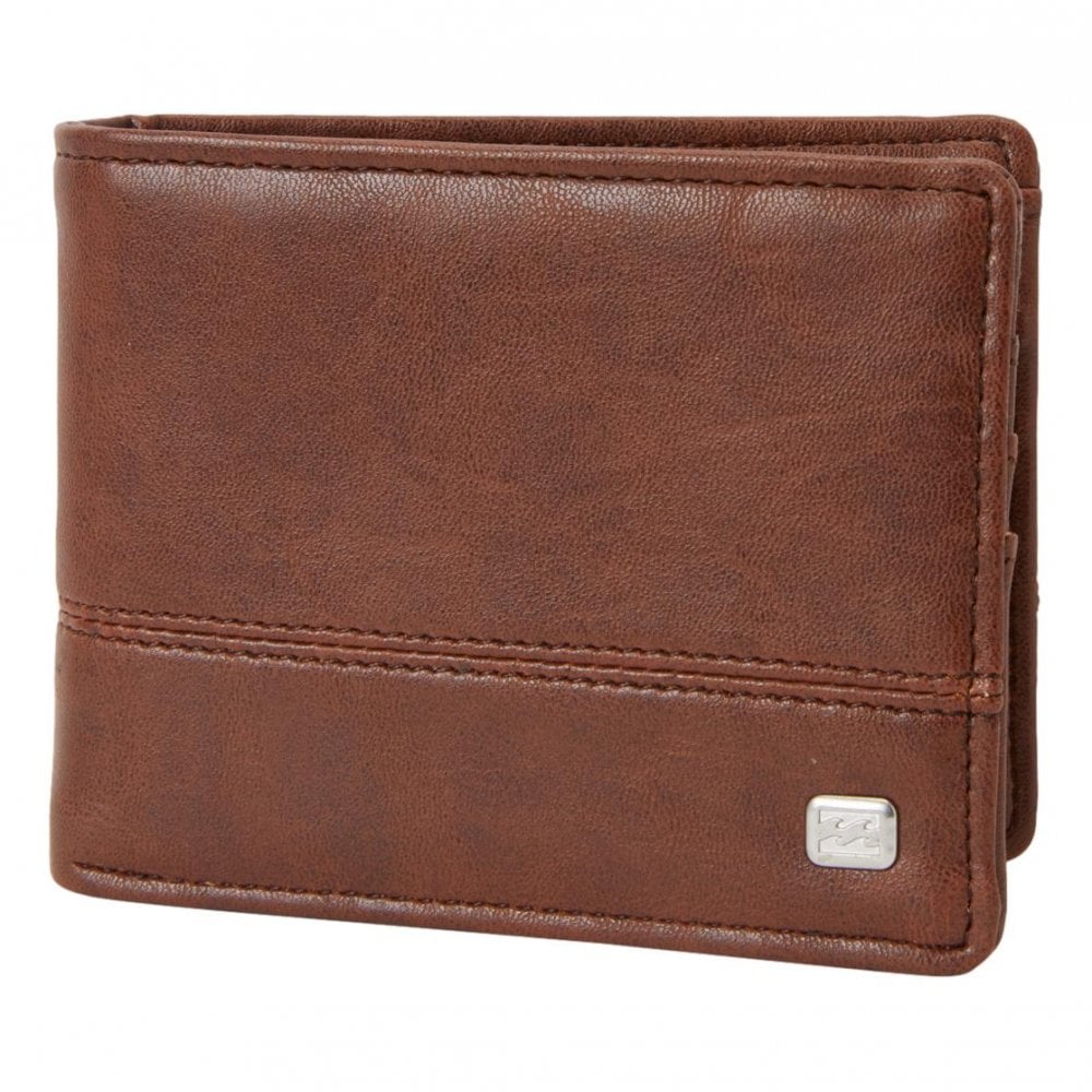 Billabong Dimension Faux Leather Bi-Fold Wallet