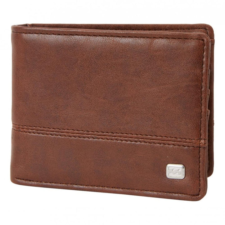 Billabong Dimension Faux Leather Bi-Fold Wallet