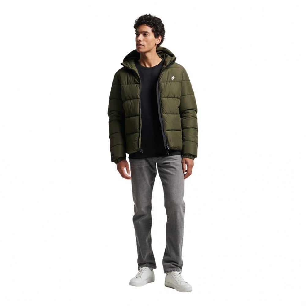Superdry Hooded Sports Puffer Jacket