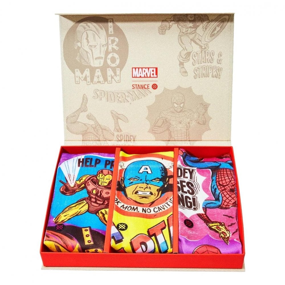 Stance The Marvel Crew Socks Box Set