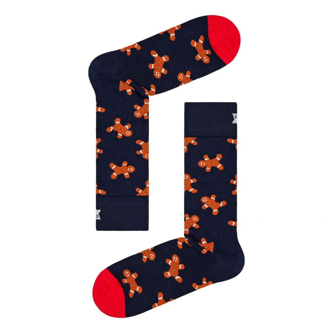 Happy Socks 4-Pack Gingerbread House Socks Gift Set