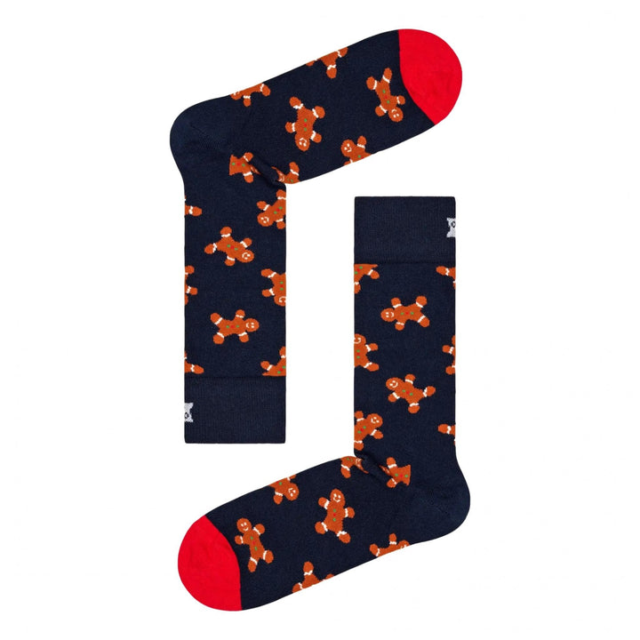 Happy Socks 4-Pack Gingerbread House Socks Gift Set