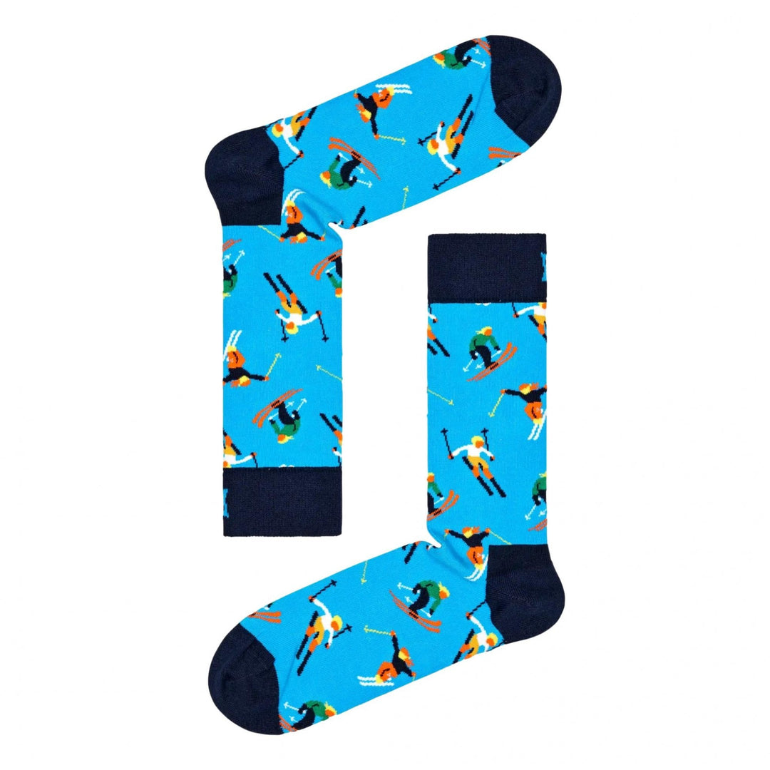 Happy Socks 3-Pack Downhill Skiing Socks Gift Set