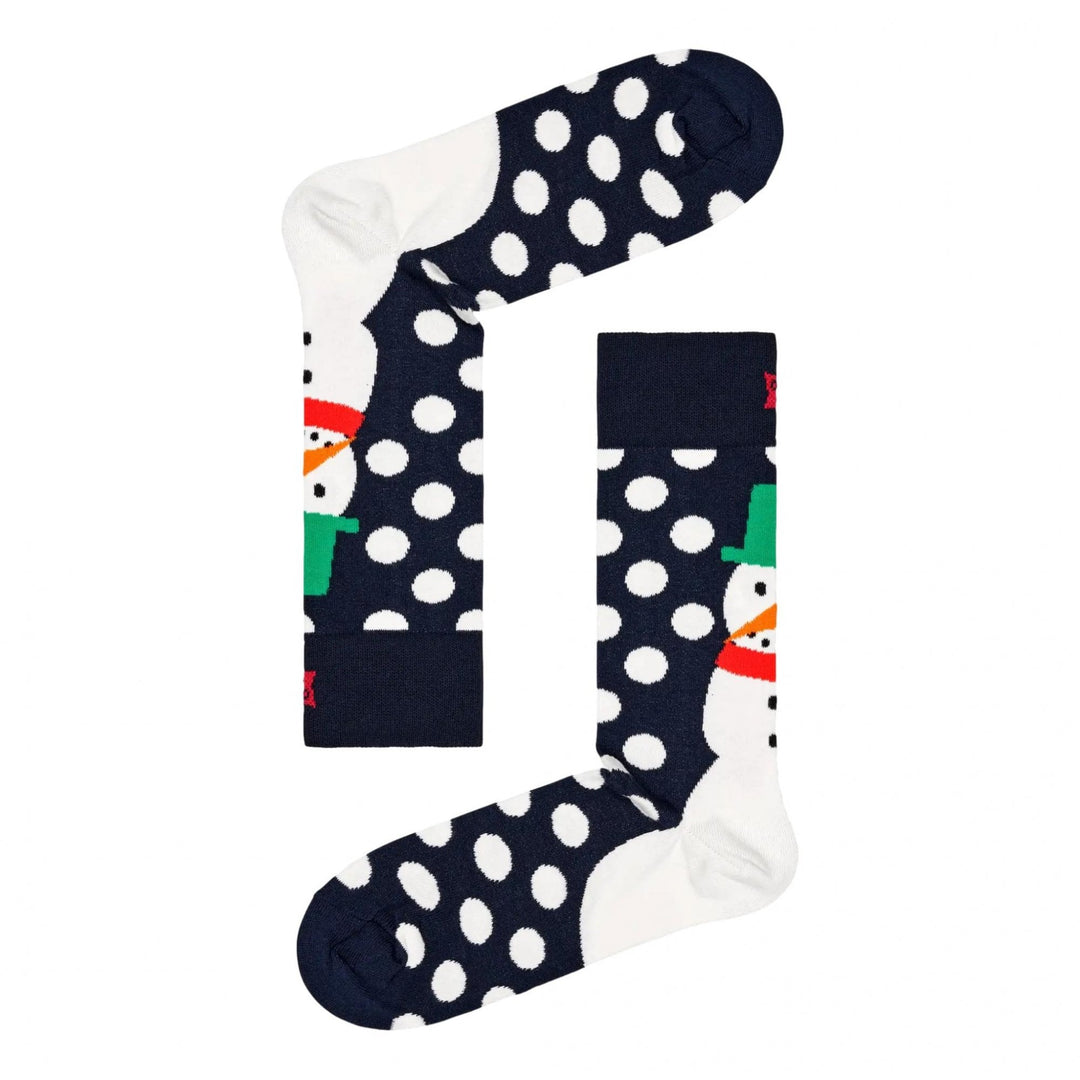 Happy Socks 3-Pack Snowman Socks Gift Set