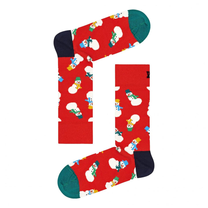 Happy Socks 3-Pack Snowman Socks Gift Set