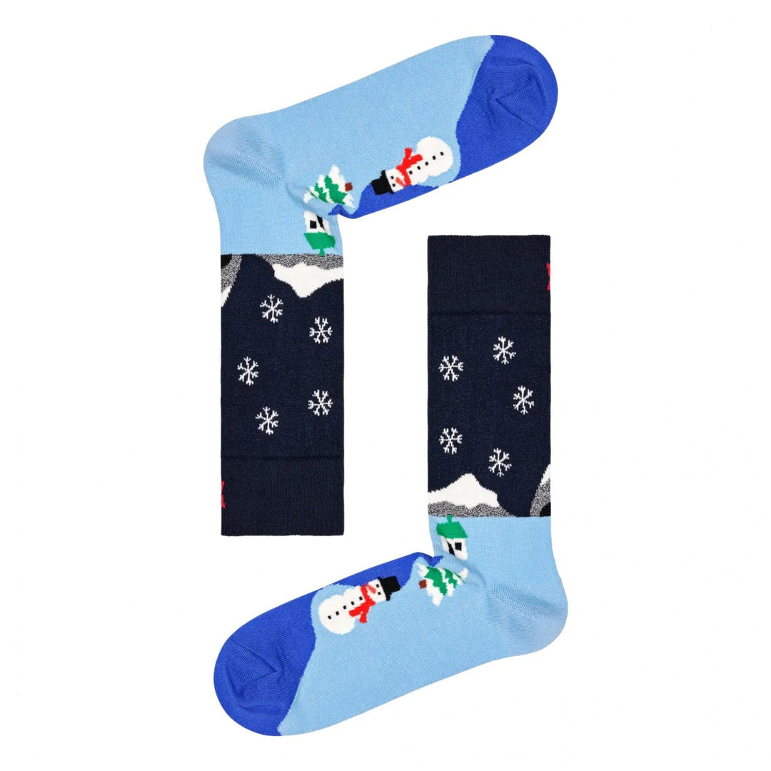 Happy Socks 3-Pack Snowman Socks Gift Set