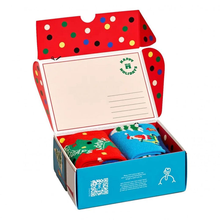 Happy Socks 2-Pack Happy Holidays Socks Gift Set