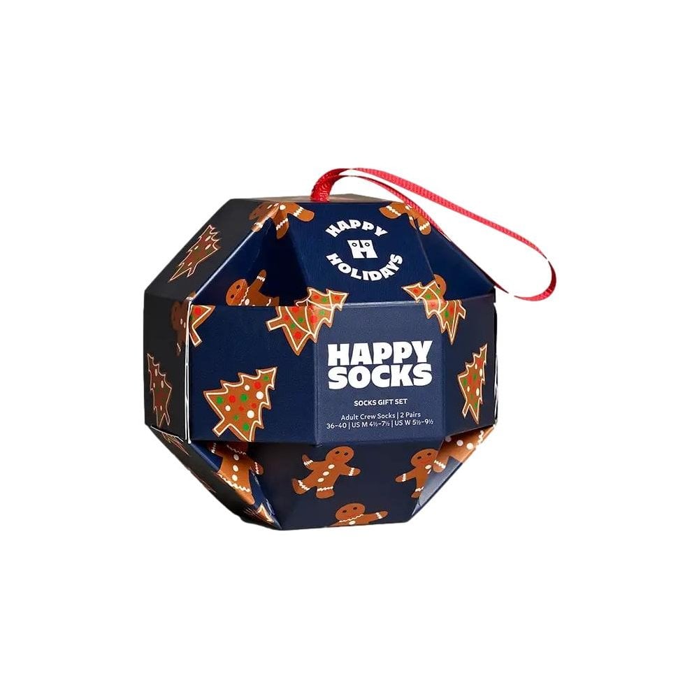 Happy Socks 1-Pack Gingerbread Cookies Socks Gift Set