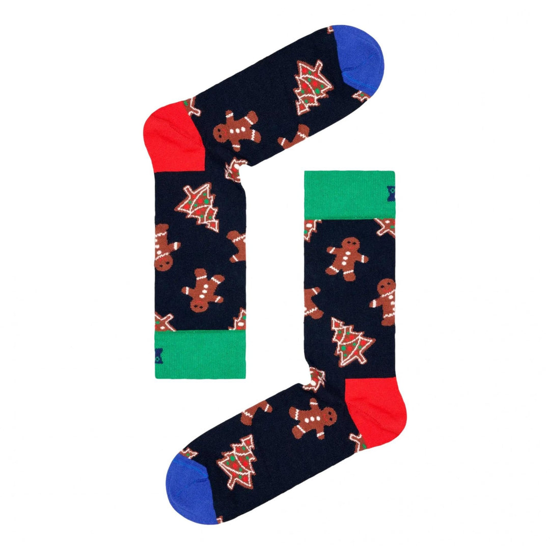Happy Socks 1-Pack Gingerbread Cookies Socks Gift Set