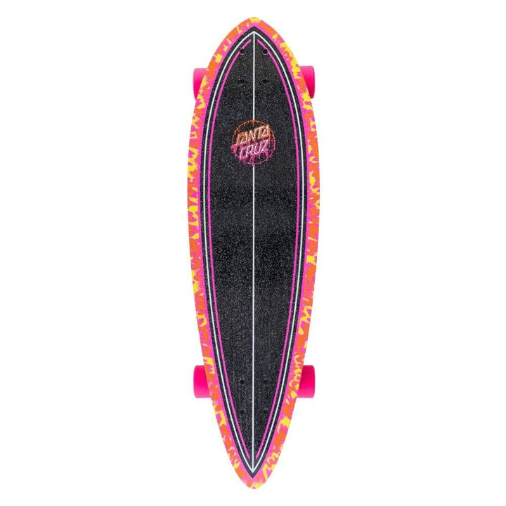 Santa Cruz Toxic Dot Longboard 9.2" x 33"