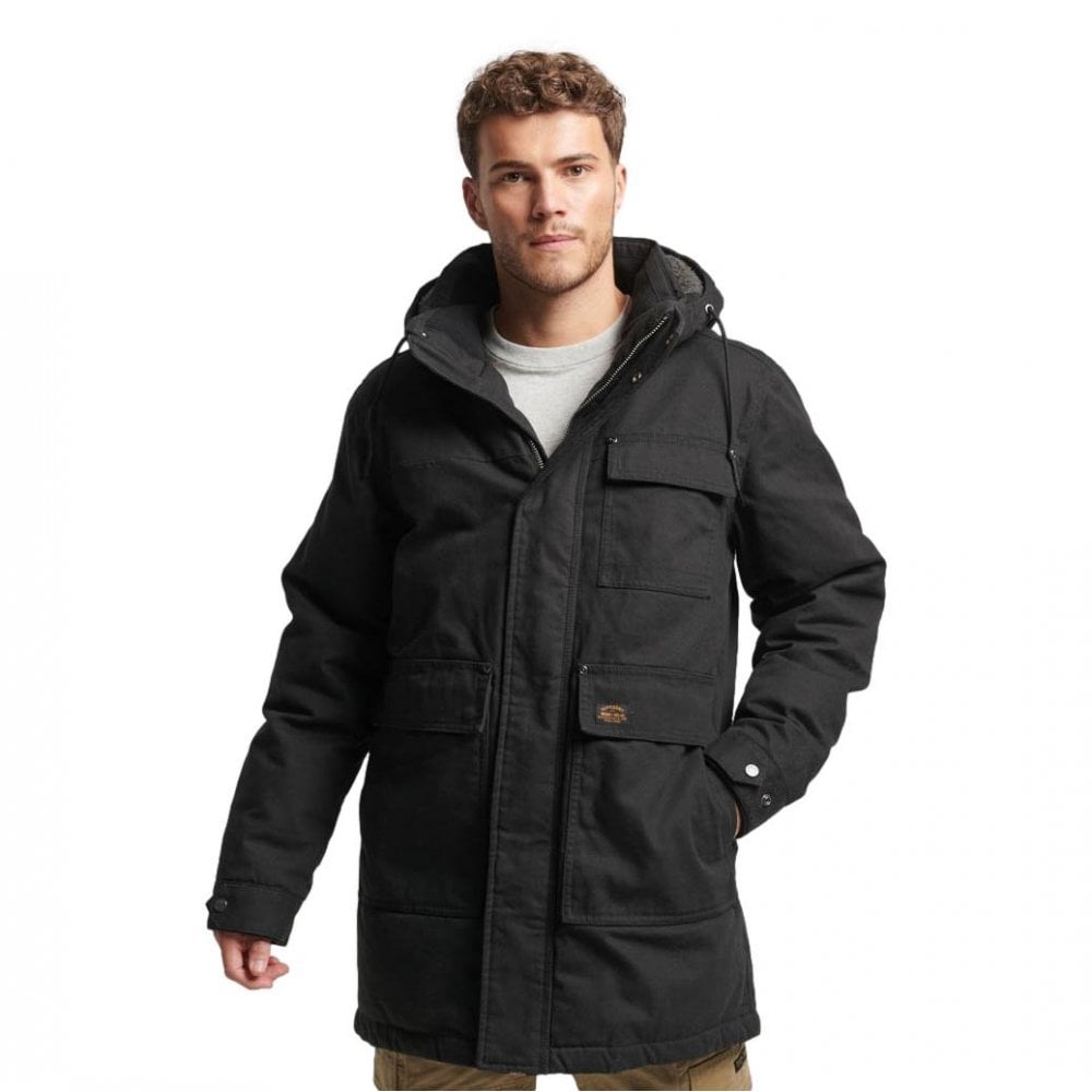 Superdry Workwear Hooded Parka Jacket