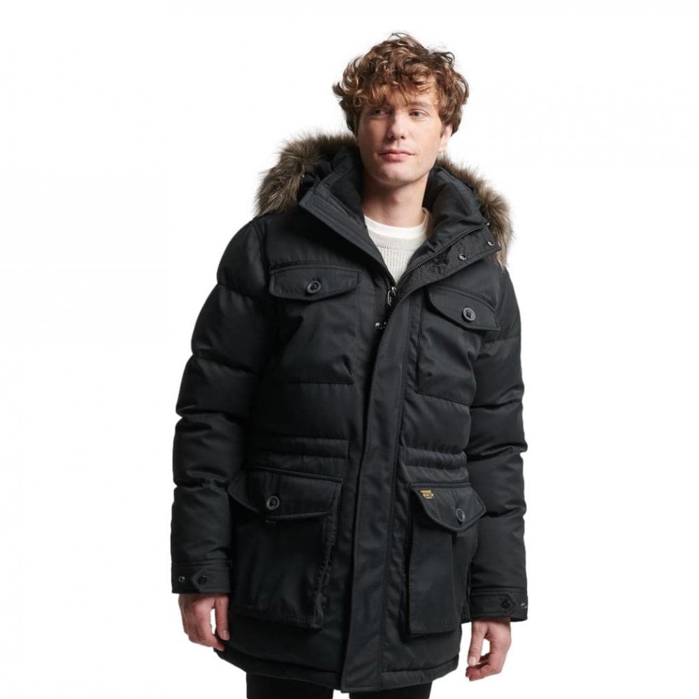 Superdry Chinook Faux Fur Parka Jacket